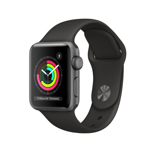 Apple Watch 3 (Series 3) 38, 42 mm Silver Aluminum White Sport Band (GPS)