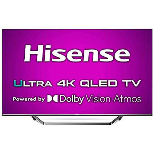 Hisense 163 cm (65 inches) 4K Ultra HD Smart Certified Android QLED TV 65U7QF (Black) (2020 Model) | with Dolby Vision and Atmos