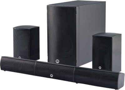 Motorola AmphisoundX with HDMI Arc 80 W Bluetooth Home Theatre(Black, 5.1 Channel)