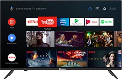 Haier 127 cm (50 inch) Ultra HD (4K) LED Smart Android TV(LE50K6600HQGA)
