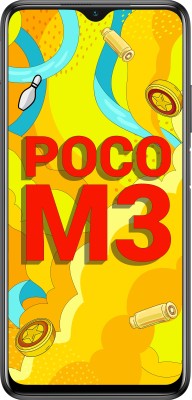 POCO M3 (Power Black, 64 GB)(6 GB RAM)