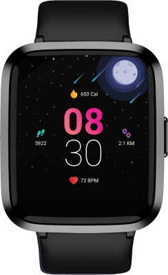 boAt Storm Smartwatch(Black Strap, Regular)