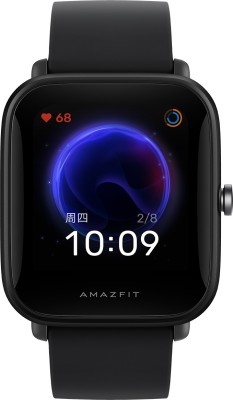 huami Amazfit Bip U Smartwatch(Black Strap, Regular)