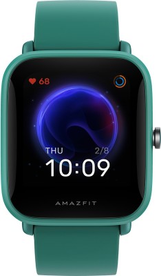 huami Amazfit Bip U Smartwatch(Green Strap, Regular)