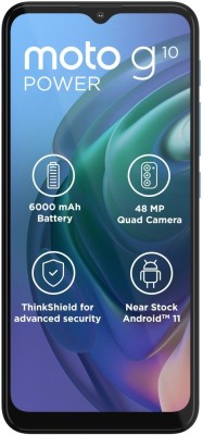 MOTOROLA G10 Power (Breeze Blue, 64 GB)(4 GB RAM)
