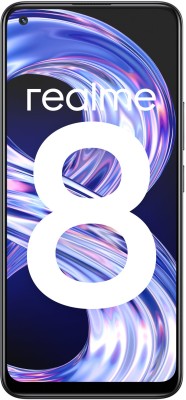 realme 8 (Cyber Black, 128 GB)(6 GB RAM)
