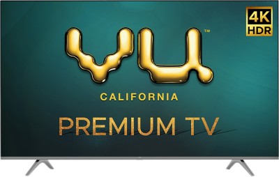 VU (43 | 55 | 65 Inches) 4K Ultra HD Smart Android LED TV PM (Black) (2020 Model)