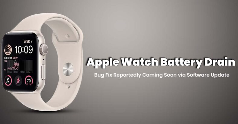 Apple Acknowledges Battery Drain Issue on Apple Watches After watchOS 10.1 Update