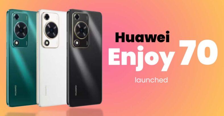 Huawei Enjoy 70 Unveiled with Kirin 710A SoC, 6,000mAh Battery, and Customizable Enjoy X Button
