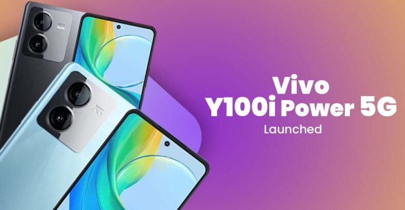 Elevate Your Experience: Introducing the Vivo Y100i Power 5G