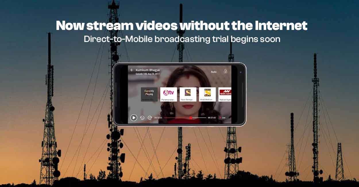 Direct-to-Mobile broadcasting trial begins soon Seven sense Tech1
