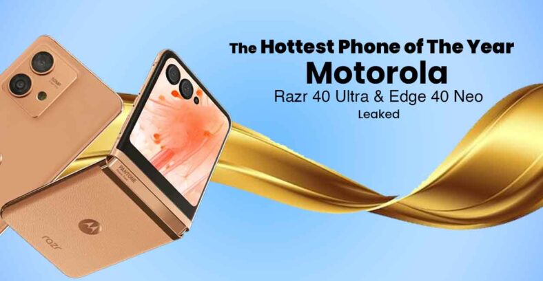 Motorola Unveils Stylish Peach Fuzz Variants for Razr 40 Ultra and Edge 40 Neo in India