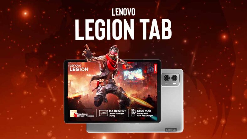 Lenovo Legion Tab Launched in India: Specs And More!