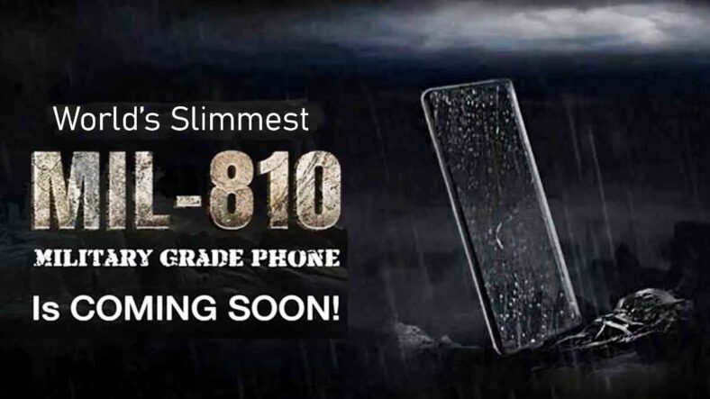 Motorola Teases Launch of World’s Slimmest Phone with MIL-810 Durability in India