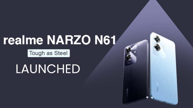Realme NARZO N61: Affordable Marvel with 32MP Camera Launches in India