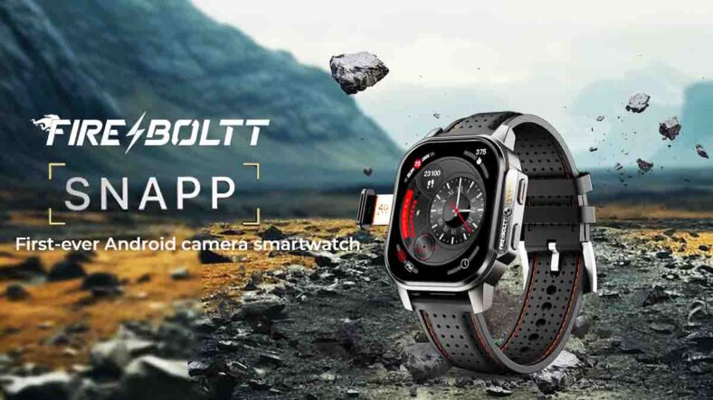 Fire-Boltt Snapp: A Revolutionary 4G LTE Camera Smartwatch with Android OS