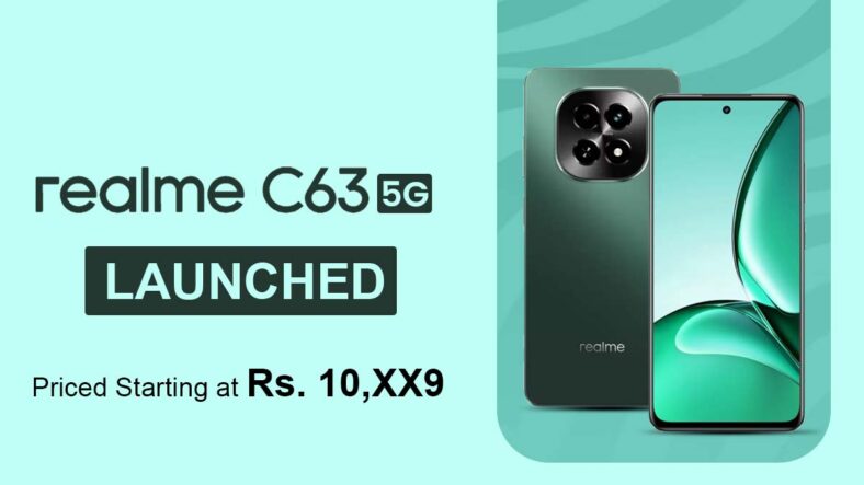 realme C63 5G Launched in India: Affordable 5G with Powerful Features