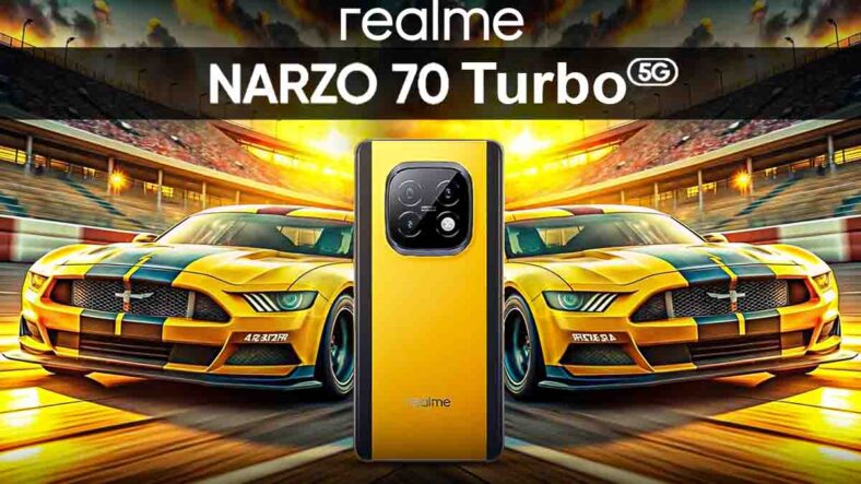 Realme Narzo 70 Turbo 5G: A Stylish Performer Set to Launch in India