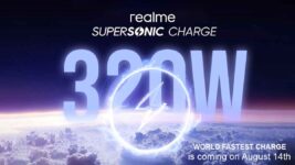 realme 320w fastest charge