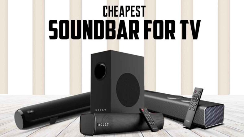 Cheapest Soundbar For TV On Amazon