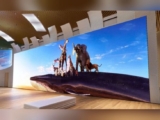 Sony has created a 63-feet super-resolution TV, its passenger bus width