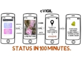 If something do wrong the leader, then cVIGIL app have to complain, solution will be in 100 minutes