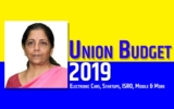 बजट 2019: इलेक्ट्रिक कारों को खरीदने के लिए टैक्स छूट, ईएसआरओ के लिए नई स्पेस कंपनी एंजेल टैक्स नॉर्म्स, अधिक