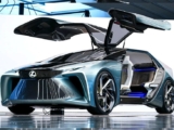 Lexus introduced the concept e-car LF-30, will come from the parking lot to pick up the owner