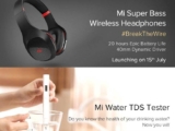 Mi Wireless Headphones to be launched on 15th July, Sale will start from July 23. Water Tester’s Crowdfunding