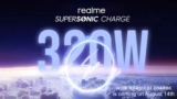 Realme to Unveil 320W SuperSonic Charge: World’s Fastest Charging Technology